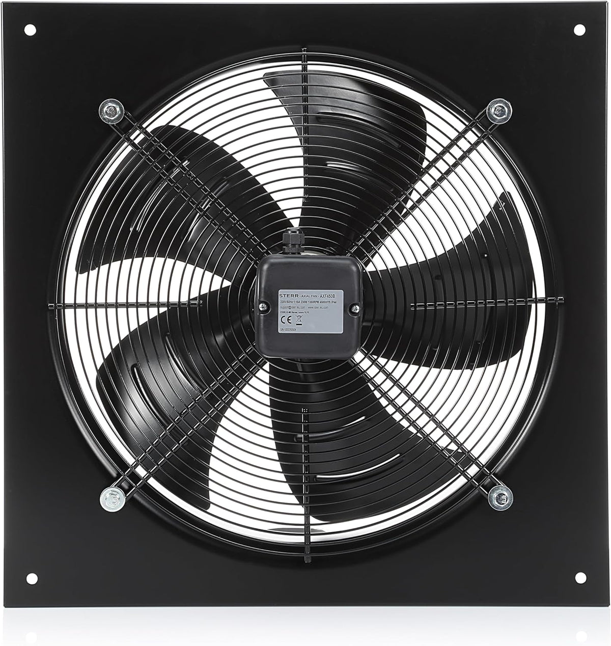 Axiale ventilator 450 mm – Wandventilator – Industriële ventilator – Afzuigventilator – Afvoerventilator – 230 W – 1350 m³/h
