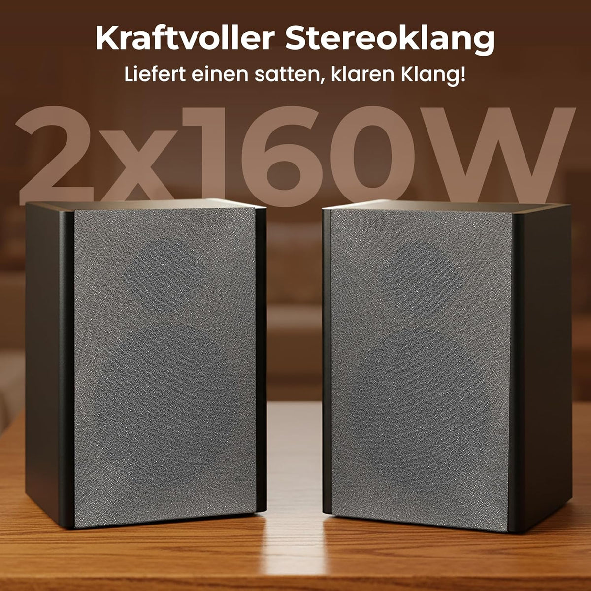 Reflexion Draaitafel met luidspreker en wifi, retro hifi-installatie met DAB+, internetradio, bluetooth, cd, USB-mp3-opname, kleurendisplay, wekker en slaaptimer, compleet systeem incl