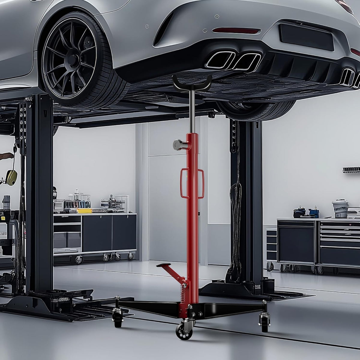 Mobiele transmissiekrik versnellingsbak krik 500kg motorkrik motoren auto garage brug