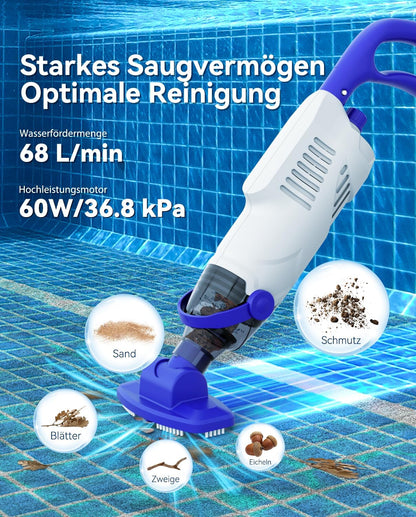 Handmatige stofzuigers voor, wit