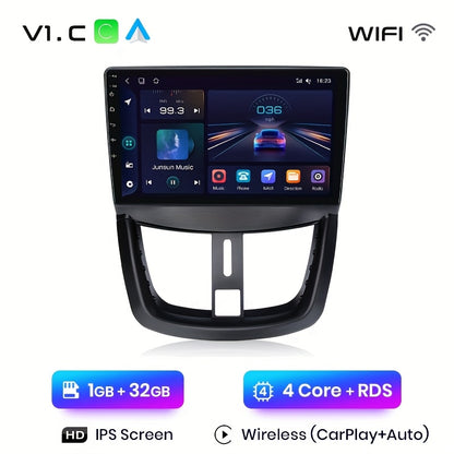 2 Din Autoradio – Multimedia Speler – Navigatiesysteem – Touchscreen Radio – CarPlay Android Auto – 9 Inch Scherm – Wifi Connectiviteit