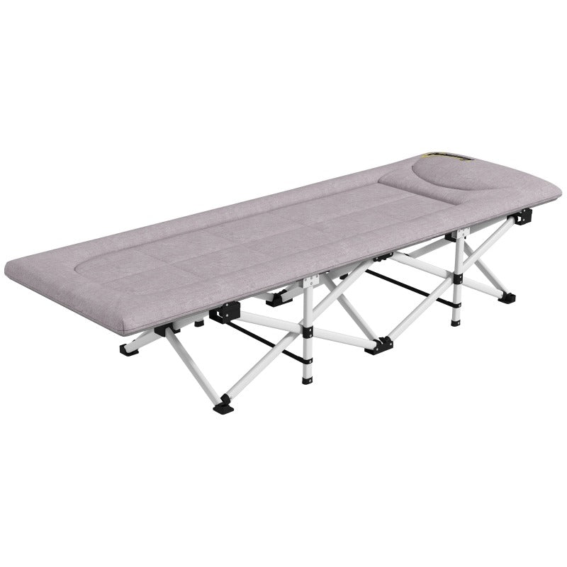 Opvouwbaar Campingbed – Campingslaapbed – Logeerbed – Reisslaapbed – Veldbed – Draagbaar – 200x65x42 cm – 200 kg Draagvermogen – Oxford Stof Waterproof