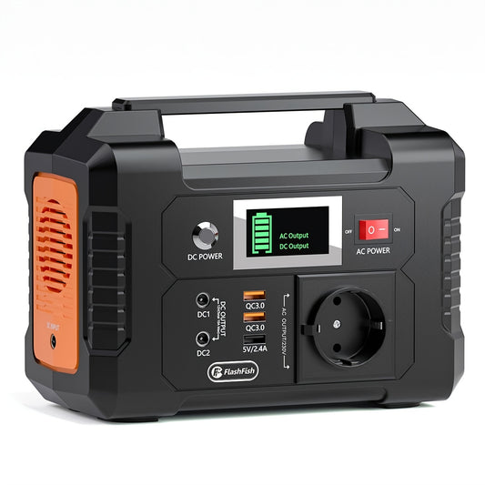 Draagbare Powerstation – Mobiele Accu – Noodstroomvoorziening – Outdoor Batterij – Camping Generator – 2160Wh LiFePO4 Accu – 2400W Hoog Vermogen