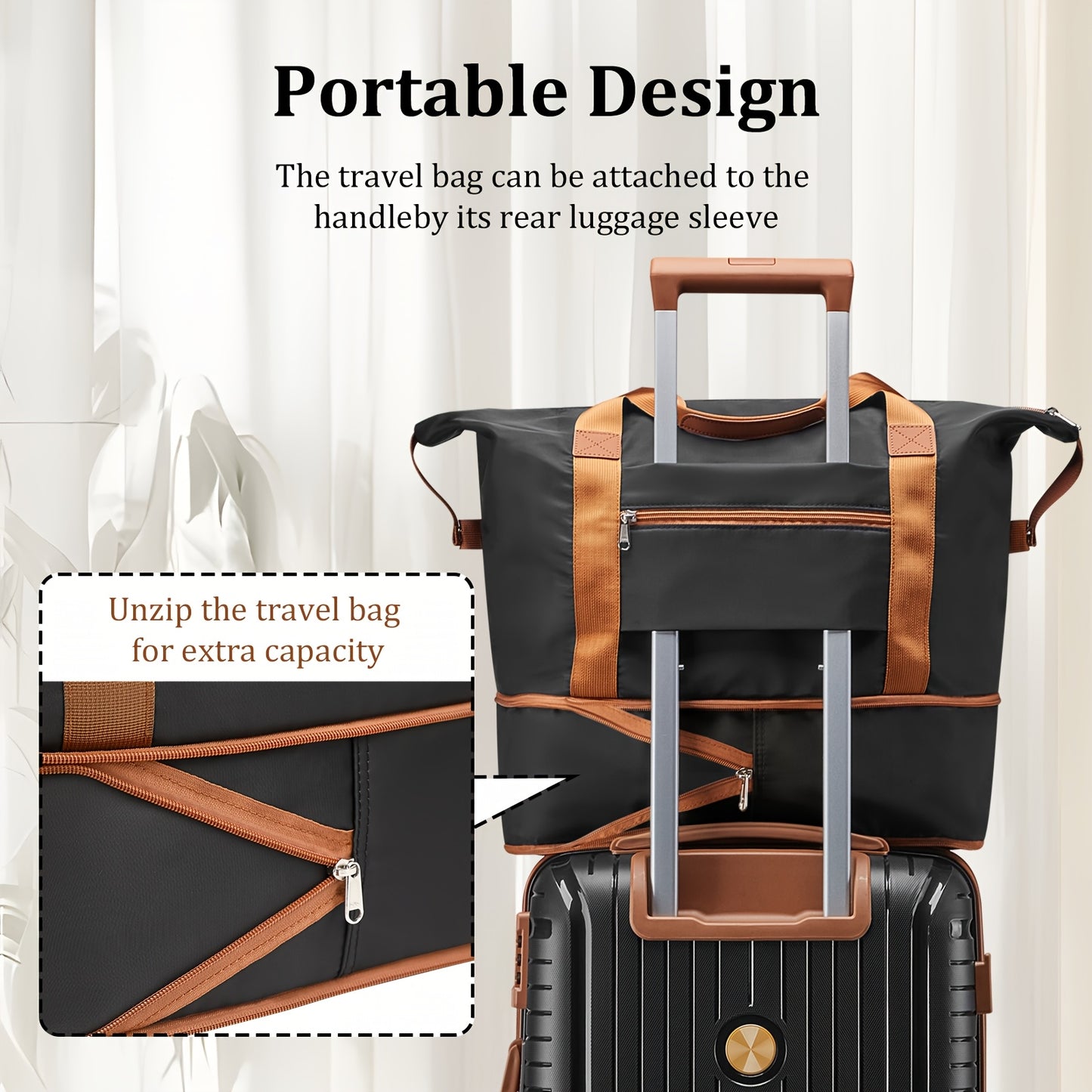 Kofferset – Reiskoffer Set – Handbagage – Trolley – Ruimbagage – ABS Hardcase – TSA Slot – 20/24/28 Inch – Lichtgewicht – 360° Spinner Wielen – Inclusief Reistas – Telescopisch Handvat – Zwart