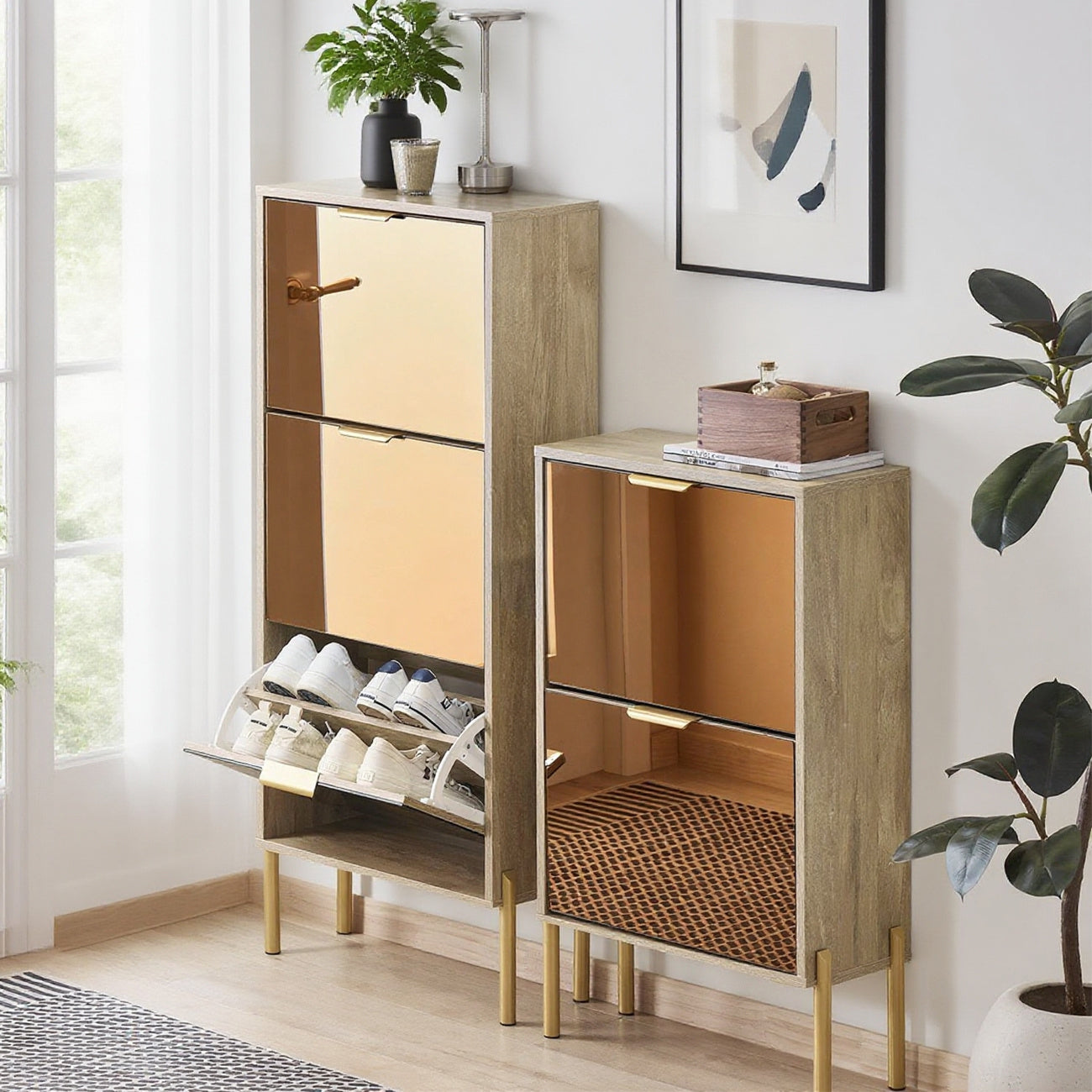 Keukenkast – Keukenkastje – Buffetkast – Opbergkast – Keukenbuffet – Wit MDF – 2 Deuren 3 Planken