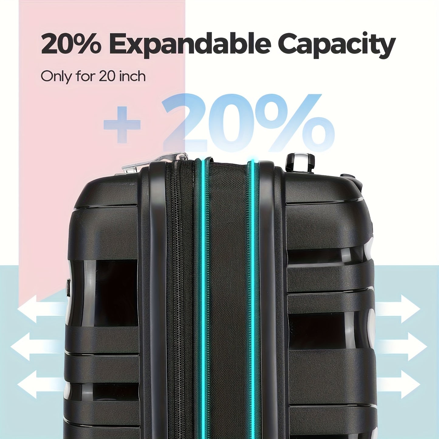 Kofferset – Reiskoffers – Hardcase Koffers – Trolleyset – Spinnerwielen – 20/24/28 Inch – ABS Hard Shell – Lichtgewicht & Duurzaam