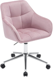 Bureau stoel - roze - bureaustoelen voor volwassenen - bureaustoelen - stoel - ergonomische bureaustoel
