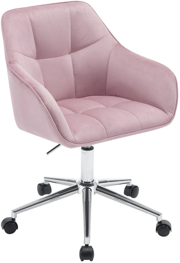 Bureau stoel - roze - bureaustoelen voor volwassenen - bureaustoelen - stoel - ergonomische bureaustoel