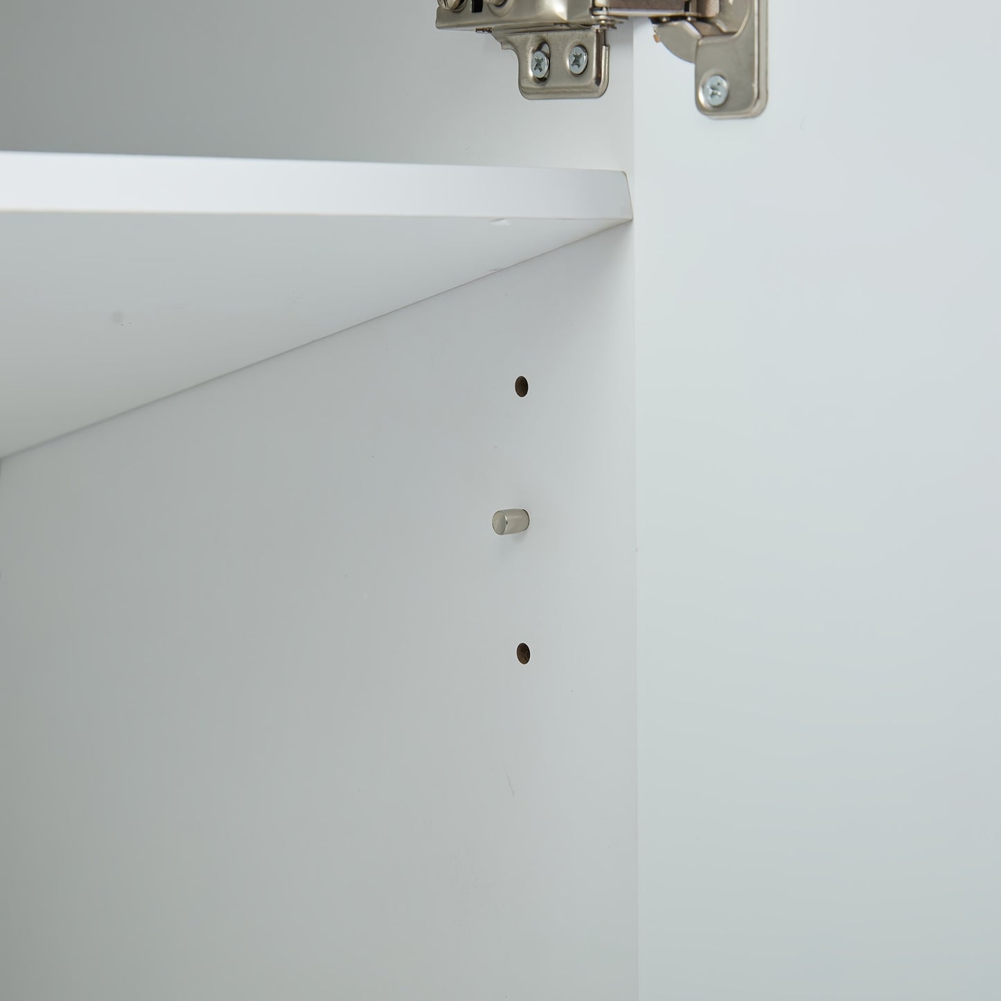 Schoenenkast – Schoenopberger – Schoenenrek – Schoenmeubel – Schoenkast Wit – 3-laags Open Lade – Hoogwaardig MDF – 75x35x110 cm