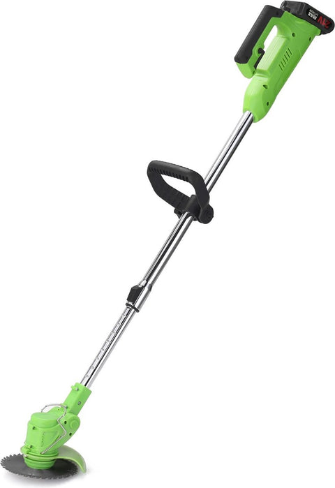 Sattire - Bosmaaier - Elektrische Bosmaaier - Grastrimmer op Accu - Onkruidborstel 1880W - 2x Accu 21V - 18000Rpm