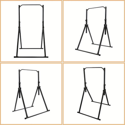 Optrekstang – Pull Up Bar – Chin Up Bar – Wandmontage Stang – Fitness Stang – Verstelbaar 1,75-2,30 m – Hoogwaardig Koolstofstaal – Max. 200 kg Belastbaar
