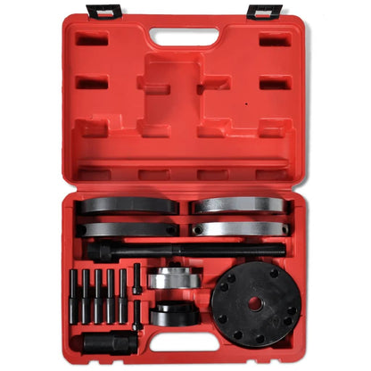 Wielager Demontagegereedschap – Wielager Set – Wielager Montagekit – Wielager Verwijderaar – Wielager Reparatieset – Geschikt Voor VAG Voertuigen – Lichtgewicht Met Retaining Ring – Stalen Transportkoffer