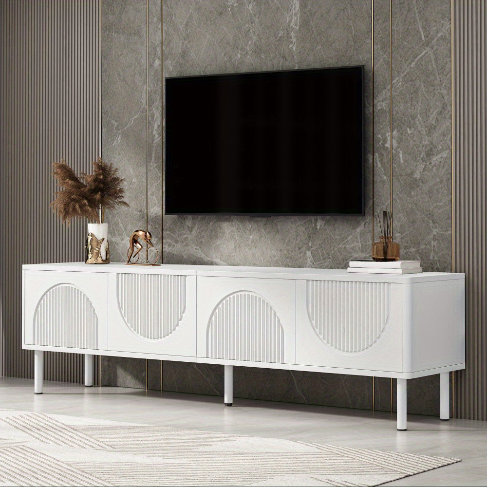 Tv-meubel – Tv-kast – Tv-meubelset – Televisiekast – Tv-dressoir – Modern minimalistisch design – Extra lang 180 cm – Ruimtebesparend – Duurzame uitvoering