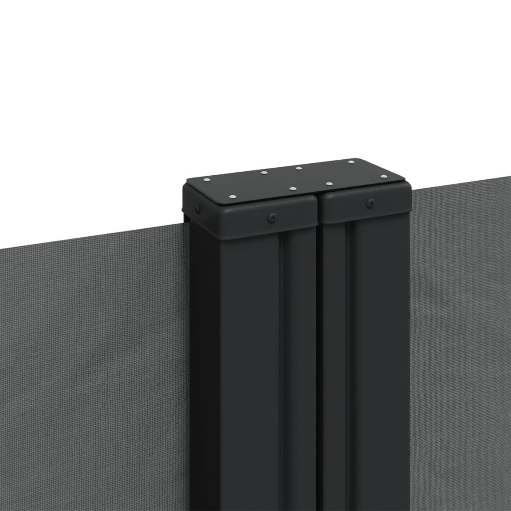 Windscherm – Windbreker – Uitschuifbaar – Tuinscherm – Privacyscherm – 140x1000 cm – Weerbestendig – Stalen Frame – Antraciet