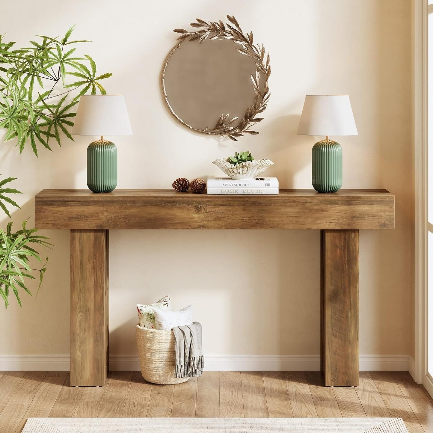 Console Tafel – Sidetable – Haltafel – Sofa Tafel – Smalle Tafel – 160 cm Breed – Stevige MDF Constructie