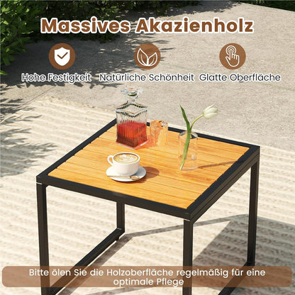 Tuinset – Loungeset – Balkonset – Zitgroep – Bistroset – 5-delig rattan met kussens – Opbergbare voetensteun en inklapbare rugleuning
