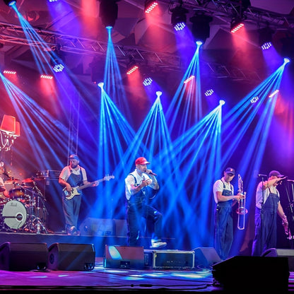 Moving Head Verlichting – Podiumlamp – DJ Licht – Disco Spot – Feestverlichting – 310W RGBW LED – 540° Pan & 270° Tilt – Krachtige 125.000 Lux Lichtopbrengst