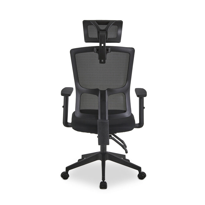 Bureaustoel – Ergonomische Stoel – Office Chair – Gamingstoel – Draaistoel – Verstelbare Hoofdsteun – Mesh Rugleuning