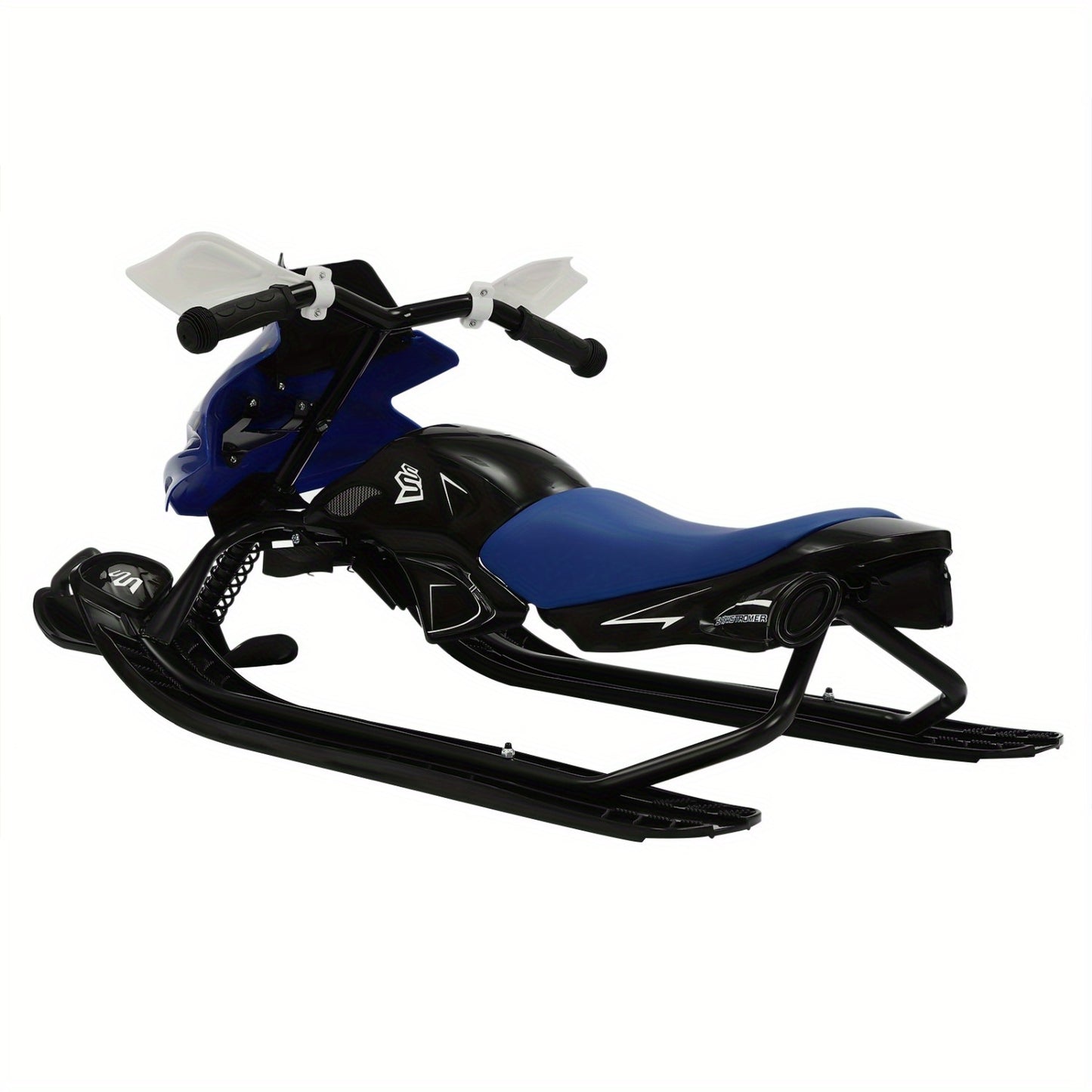 Mini slee – skislee – kinderslee – sneeuwslee – bobslee – Stuurfunctie en noodrem – Stevig ijzer tot 80 kg