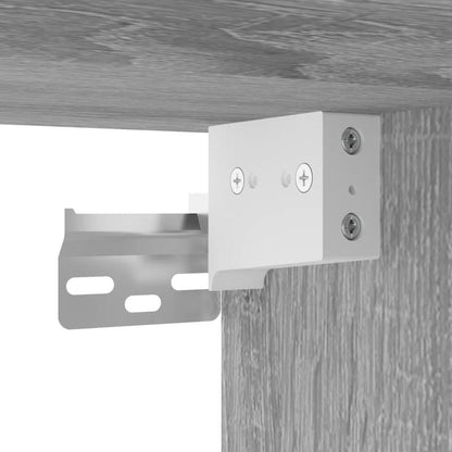 Grijs Sonoma Dressoir – Bergkast – Kast – Opbergmeubel – Dressoirkast – Ruime Opbergruimte – Duurzaam Meerlaagshout
