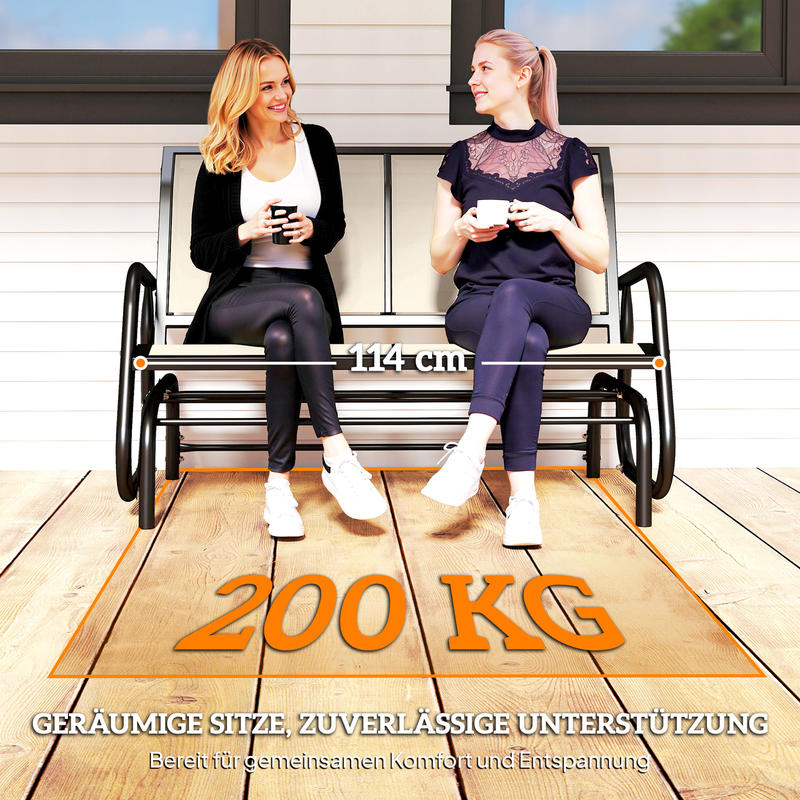 Outdoor Eetset – Bistroset Tuinmeubilair – Tuinstoelen – Buitenmeubelset – Terrasset – Duurzaam Metaal – Eenvoudig Schoon Te Maken