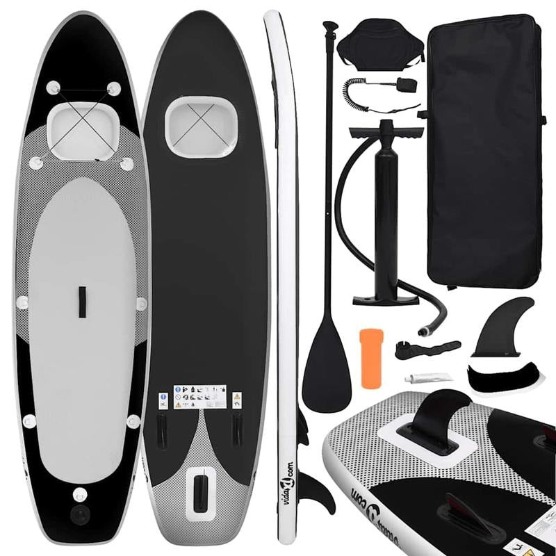 Opblaasbare Stand-Up Paddleboard – SUP Board – Paddleboard – Watersportboard – Compleet Met Peddel – Venster Onder Water