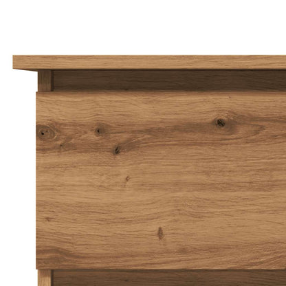 Hoekbureau – Hoekbureau Gaming – Bureautafel – Computertafel – L-vormig – Hout – Stevig en Vochtbestendig – Met 2 Deuren en 4 Lades – Artisan Oak