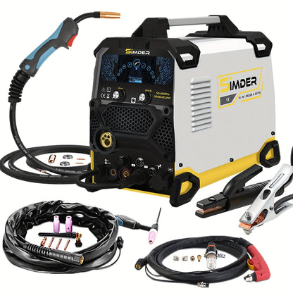Lassen Machine – Lasapparaat – Lasmachine – MIG Lasser – TIG Lasser – 10-in-1 Multifunctioneel – 200A Power – Pilot ARC Plasmacutter