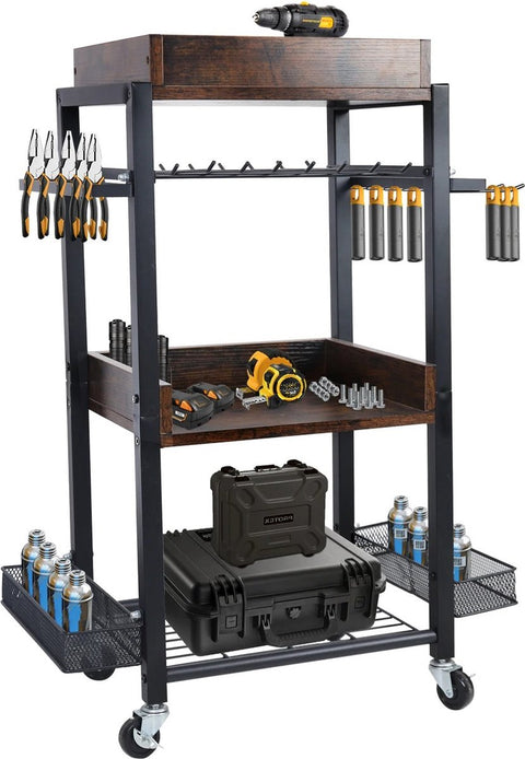 Gereedschapstrolley - Gereedschapswagen - Gereedschapskarren - Werkplaatswagen - Gereedschapswagen verrijdbaar