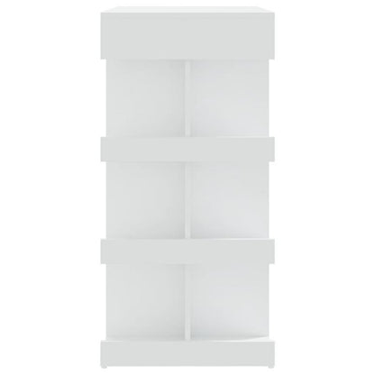 Witte Houten Bar – Bartafel – Barmeubel – Drinktafel – Tafelbar – Hardhouten Constructie – Inclusief Opbergrek