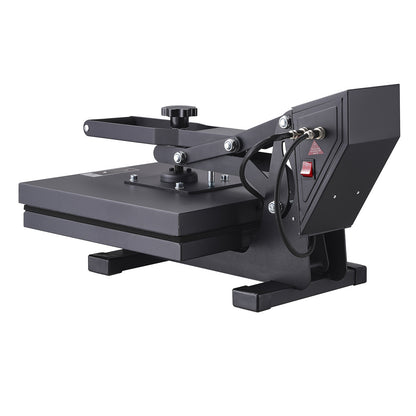 Hittepers – Thermopers – Transferpers – Textielpers – Metalen Hittepers – Groot Persvlak 38x38 cm – Hoge Instelbare Druk
