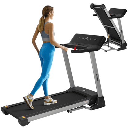 Loopband – Elektrische Loopband – Wandelband – Hardloopband – Treadmill – Inklapbaar – Instelbare Helling Tot 20% – 20 Trainingsprogramma’s
