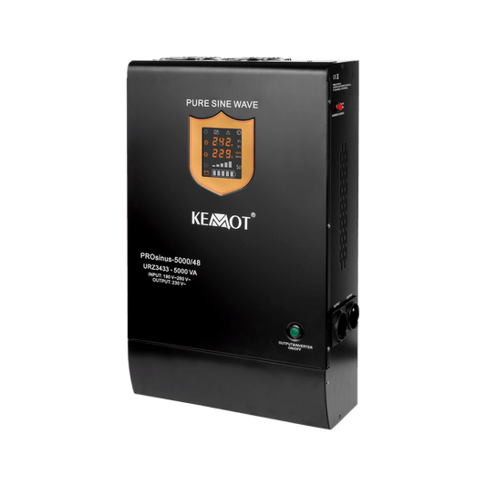 Nood‑ & UPS Stroomvoorziening – 5000 VA / DC 48 V → AC 230 V – Automatische Overgang