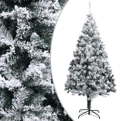 Kunstkerstboom – Nepkerstboom – Kerstboom – Sneeuwboom – Kunstboom – 300 cm Hoog – PVC Takken Met Witte Sneeuwlaag – Stevige Metalen Stam – Gebruiksklaar Zonder Montage