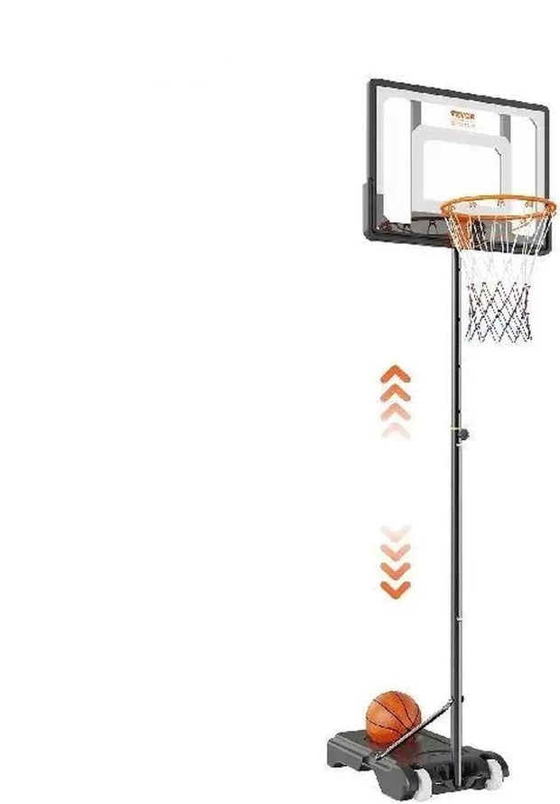 Basketbalpaal - Verstelbare Basketbalpaal - Basketbalring - Voor Buiten - 1,5 tot 2 Meter Hoog - Basketbal - Buitenspelen - Buiten - Spelen - Kinderen