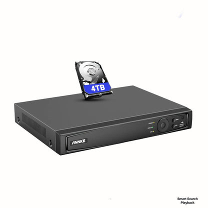 Beveiligingssysteem – Camerasysteem – Bewakingsset – CCTV Set – Surveillance Kit – 16 Camera’s 1080P – AI Mens- en Voertuigdetectie – Slim Nachtzicht 20m – 0TB HDD