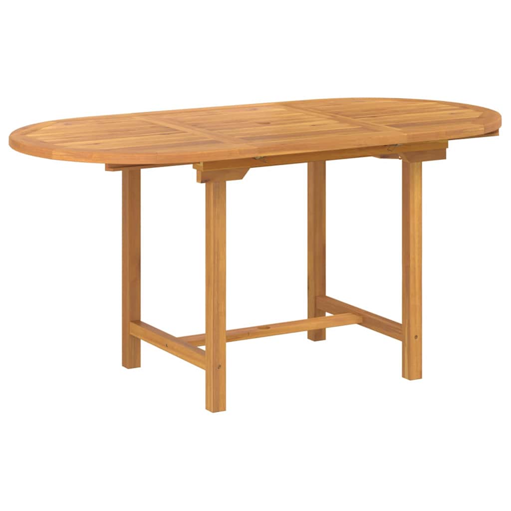 Tuinset – Dining Set – Bistroset – Loungeset – Tuinmeubelset – Massief Acaciahout – 7 Persoons – Weerbestendig – Ergonomisch Comfort
