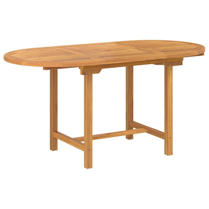 Tuinset – Dining Set – Bistroset – Loungeset – Tuinmeubelset – Massief Acaciahout – 7 Persoons – Weerbestendig – Ergonomisch Comfort
