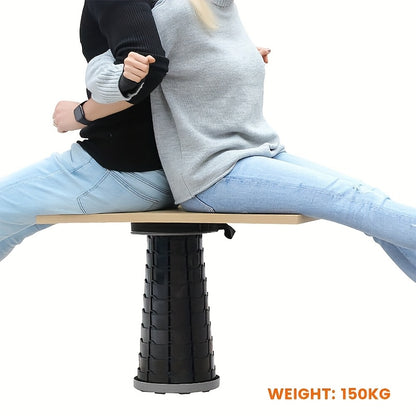 2 Stuks Telescopische Bootstoelen – Draagvermogen 300 kg – Compacte en Stevige Vouwbare Stoelen