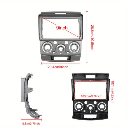 Android Autoradio – Multimedia Speler – Auto Stereo – Touchscreen Navigatie – 9 Inch IPS Scherm – Draadloze CarPlay & Android Auto – Inclusief AHD Achteruitrijcamera
