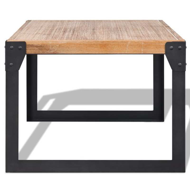 Coffee table 100x60x45cm solid acacia wood This Rectangular Solid Acacia Coffee Table is a lovely focal point bringing together functionality and style for any living area indoors or out without taking over your space making