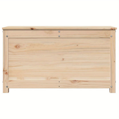 Opbergbox – Opbergdoos – Opbergkist – Houten Box – Opbergbak – Massief Dennenhout – Compacte Afmetingen 80x40x45,5 cm – Stevig & Duurzaam Design