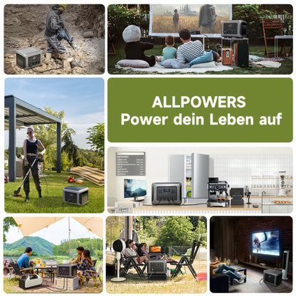 Draagbare Powerstation – Powerbank - Stroomgenerator - Zakelijke Accu – Camping Generator – Noodstroomstation – 2016Wh LiFePO4 Accu – 2500W Zuivere Sinus – 13 Aansluitingen