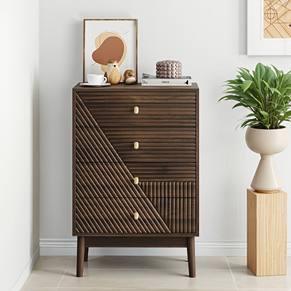 Opbergkast – Kasten – Bergkast – Dressoir – Ladenkast – Modern Bruin – Vrijstaand Met Stevige Poten – Ruime Opbergruimte 3,2+ Kubieke Voet