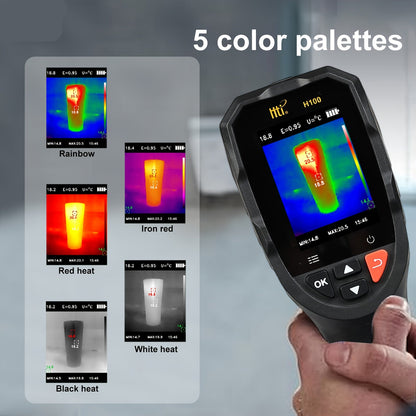 Warmtebeeldcamera – Thermische Camera – Infraroodcamera – Thermograaf – Warmtebeeldsensor – Draagbaar Design – 96x96 IR Resolutie & Oplaadbare Lithiumbatterij