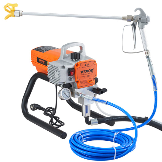 Verfspuit – Verfspuitpistool – Spuitpistool – Airless Verfspuit – Schilderpistool – 1800W Krachtige Motor – 3000 PSI Hogedruk