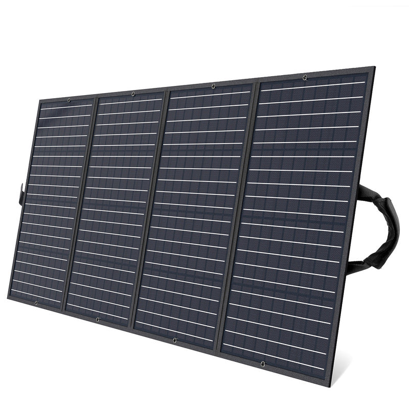 Opvouwbaar Zonnepaneel – Draagbaar Zonnepaneel – Solar Charger – Powerbank – Camping Zonne-energie – 160W Vermogen – Waterbestendig IPX65