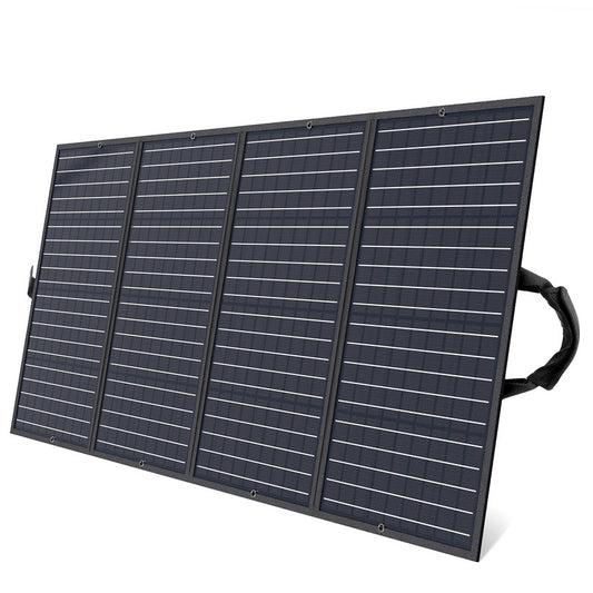 Opvouwbaar Zonnepaneel – Draagbaar Zonnepaneel – Solar Charger – Powerbank – Camping Zonne-energie – 160W Vermogen – Waterbestendig IPX65