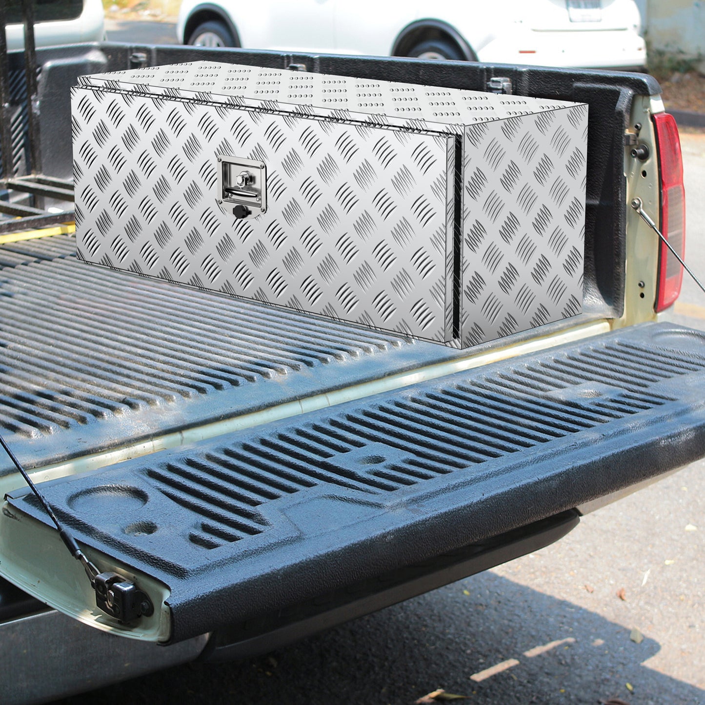Aluminium Kist – Transportkist – Gereedschapskist – Opbergkist – Metalen Kist – 762x355x406 mm – Waterdicht – Met Slot