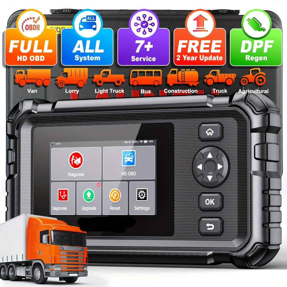 OBD2 Scanner – Auto Uitleesapparaat – Diagnose Scanner – Code Lezer – Uitleesapparaat – Volledige Systeemdiagnose – EPB & ABS Reset – Professioneel & Draagbaar